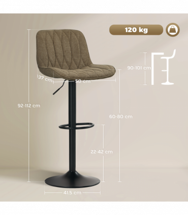 Height bar stool