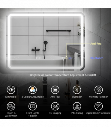 Bathroom Cabinet with Mirror