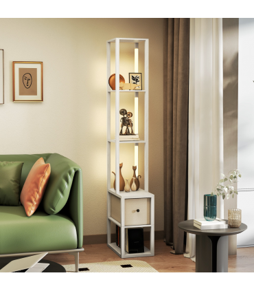 Bathroom Storage Cabinet-White