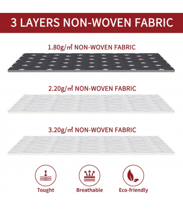 VINSANI 3pc DELUXE STORAGE BAGS GREY STAR 0000329