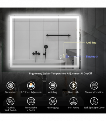 Bathroom Cabinet with Mirror