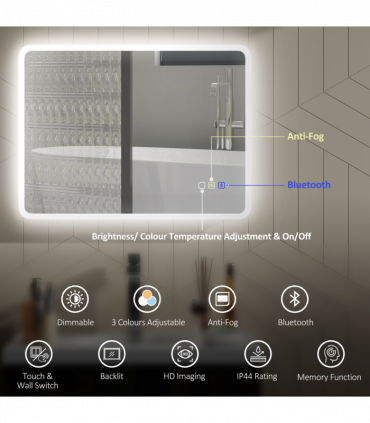 Bathroom Cabinet with Mirror