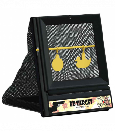 vidaXL Airsoft Target Black 19 x 26 x 25 cm Plastic