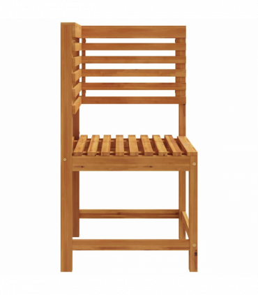 vidaXL Garden Chair Brown 50 x 50 x 91cm Solid Acacia wood