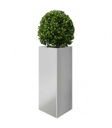 vidaXL Garden Planter Triangular 40x34.5x70 cm Galvanized Steel