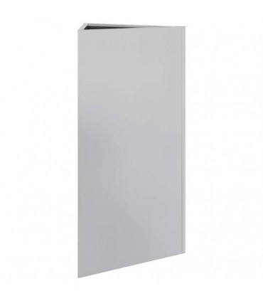 vidaXL Garden Planter Triangular 40x34.5x70 cm Galvanized Steel