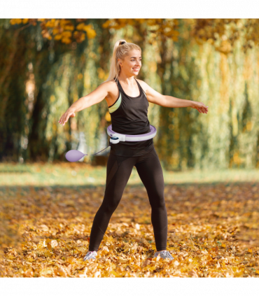 Weighted hula hoop