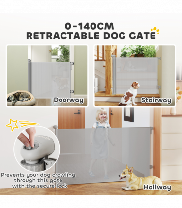 Retractable Dog Gate