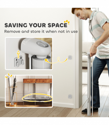 Retractable Dog Gate