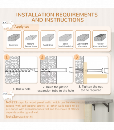 Cat Wall Shelves/Cat Trees /Cat Climbing Tower