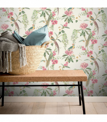 Exotic Garden Pink Green sw12