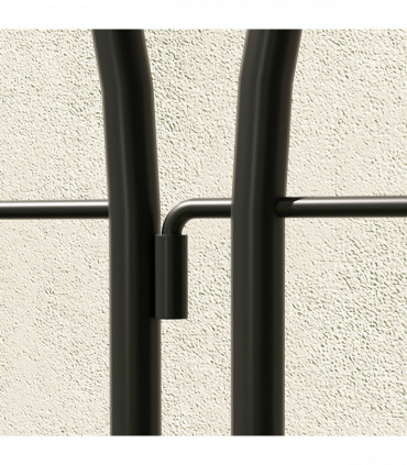 Outsunny Set of 2 Metal Garden Trellis, Outdoor Trellis Panels, 150 x 50 cm