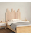 Wall Headboard 82.5x3x80 cm Solid Wood Pine