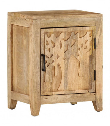 Bedside Cabinet 40x30x50 cm Solid Mango Wood