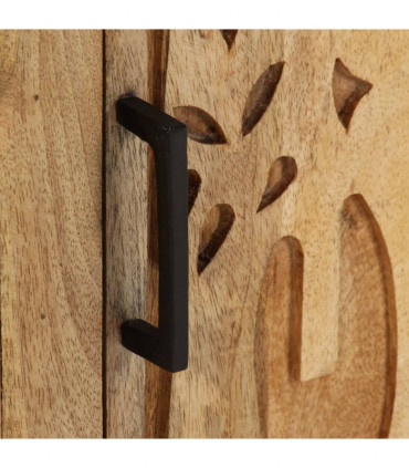 Bedside Cabinet 40x30x50 cm Solid Mango Wood