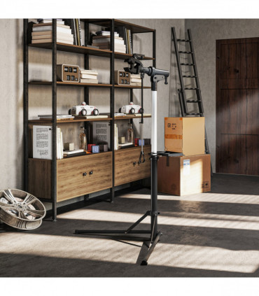 HOMCOM Bike Repair Stand, Max Load 40kg, Foldable, Height Adjustable