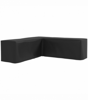 Outsunny L-Shaped Rattan Corner Sofa Cover Waterproof Oxford Fabric 250x250x79cm