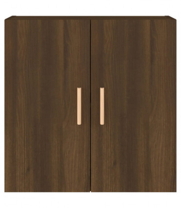 Wall Cabinet Brown Oak 60x30x60 cm Engineered Wood