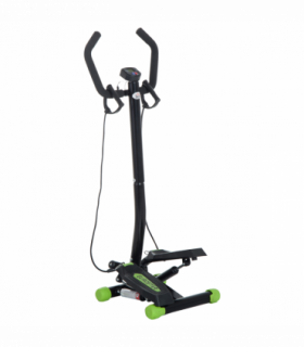 Stepper Step Machine w/ Resistance Bands Fitness Exercise Workout HOMCOM