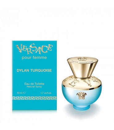 Versace Dylan Turquoise  Eau De Toilette Spray 50ml