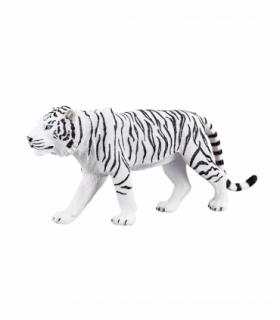 White Tiger Toy Figure  Realistic Big Cat Model