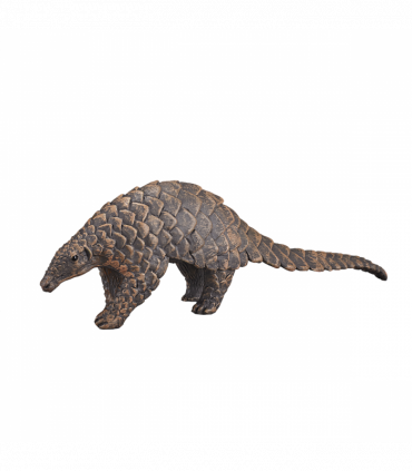 Indian Pangolin Toy  Realistic Wildlife Figure