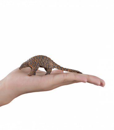 Indian Pangolin Toy  Realistic Wildlife Figure