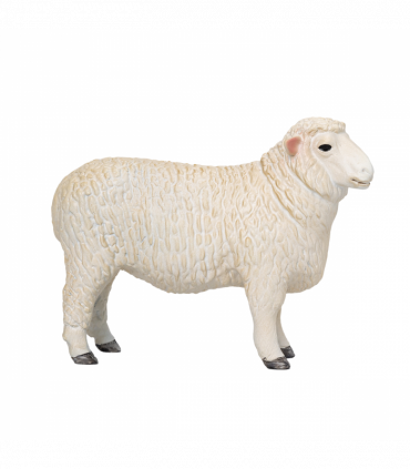 Romney Sheep Ram Toy  Realistic Farm Animal Figurine