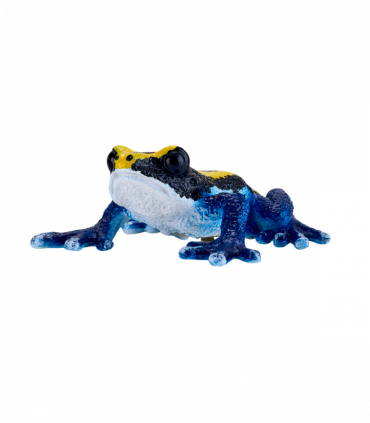 Poison Dart Frog Blue Toy  Realistic Rainforest Amphibian