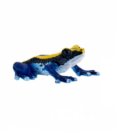 Poison Dart Frog Blue Toy  Realistic Rainforest Amphibian