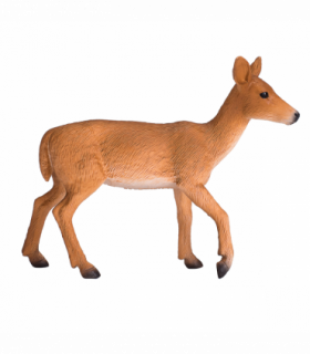 White-Tailed Deer Doe Toy  Realistic Woodland Animal Model