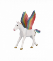 Rainbow Pegasus Baby  Fantasy Horse Figure