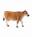 Jersey Cow Toy  Realistic Farm Animal Figurine