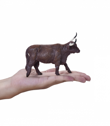 Highland Cow Toy  Realistic Farm Animal Model