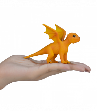 Fire Dragon Baby Toy  Fantasy Mythical Creature Figure