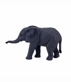 African Elephant Calf Toy  Realistic Wildlife Model