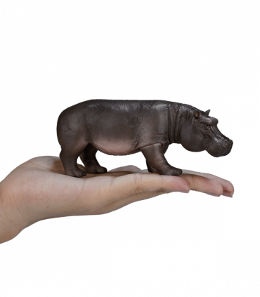 Hippopotamus Female Toy  Realistic African Wildlife Figure
