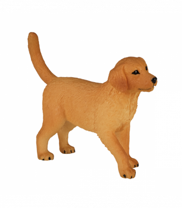 Golden Retriever Puppy Toy  Realistic Pet Figurine