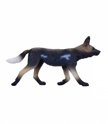 African Painted Dog Toy  Realistic Wildlife Animal Model
