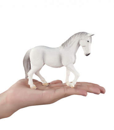 Lipizzaner Mare Horse Toy  Realistic Equestrian Model