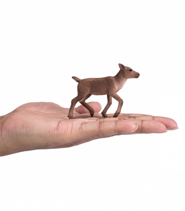 Reindeer Calf Toy  Realistic Arctic Wildlife Model