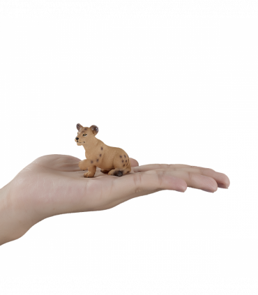 Lion Cub Playing Toy  Realistic Big Cat Figure
