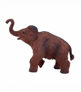 Woolly Mammoth Calf Toy  Realistic Prehistoric Animal Model