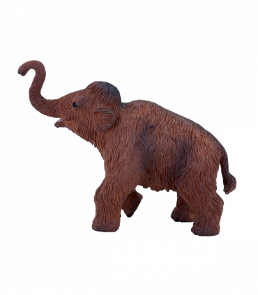 Woolly Mammoth Calf Toy  Realistic Prehistoric Animal Model