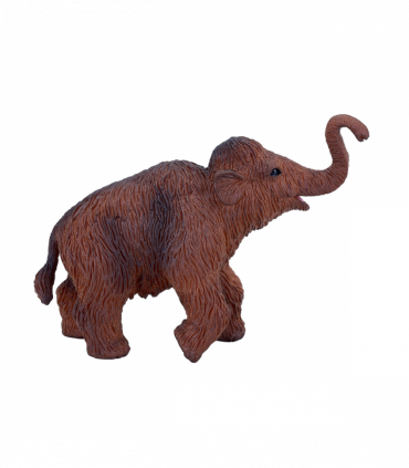 Woolly Mammoth Calf Toy  Realistic Prehistoric Animal Model