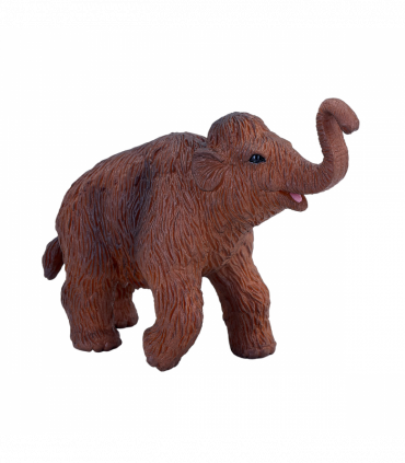 Woolly Mammoth Calf Toy  Realistic Prehistoric Animal Model