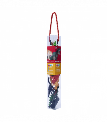 Dinosaur Mini Worlds Playset  12pc Prehistoric Figures