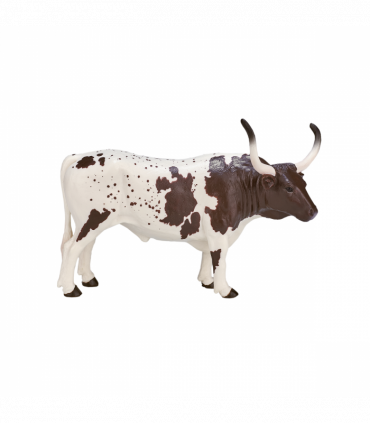 Texas Longhorn Bull Toy  Realistic Farm Animal Model