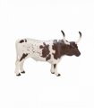 Texas Longhorn Bull Toy  Realistic Farm Animal Model