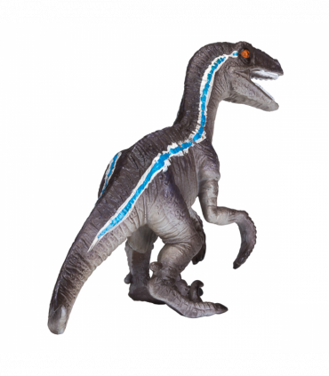 Velociraptor Crouching Toy  Realistic Dinosaur Figure